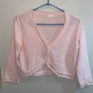 Delicate Pink Cardigan / Shawl by Cinema Club 💕